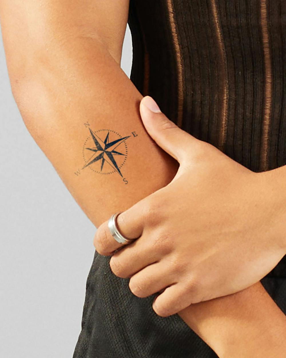 Tattoo idea men - compass rose 3