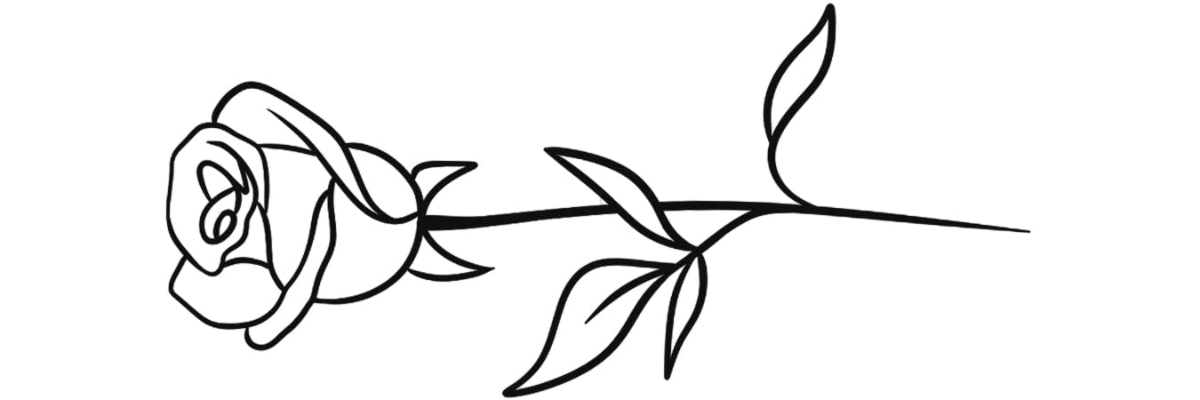 Tattoo ideas - a simple rose 5