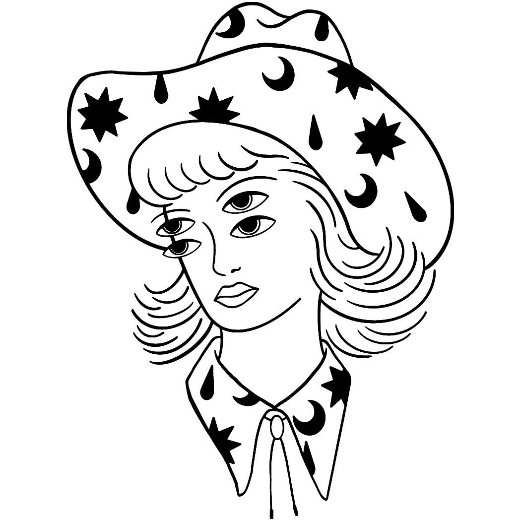 Easy Tattoo Ideas - Bisexual Cowgirl 11