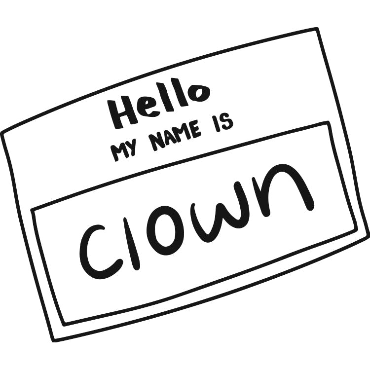 Meaningful tattoo ideas - call me clown 7