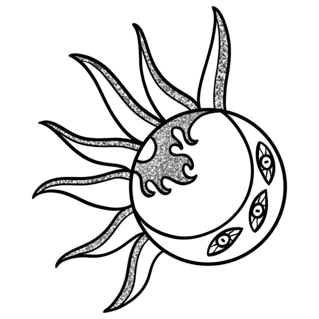 Tattoo ideas female - all seeing sun 9