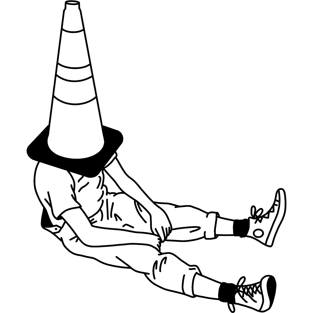 Ideas tattoos - cone head 1