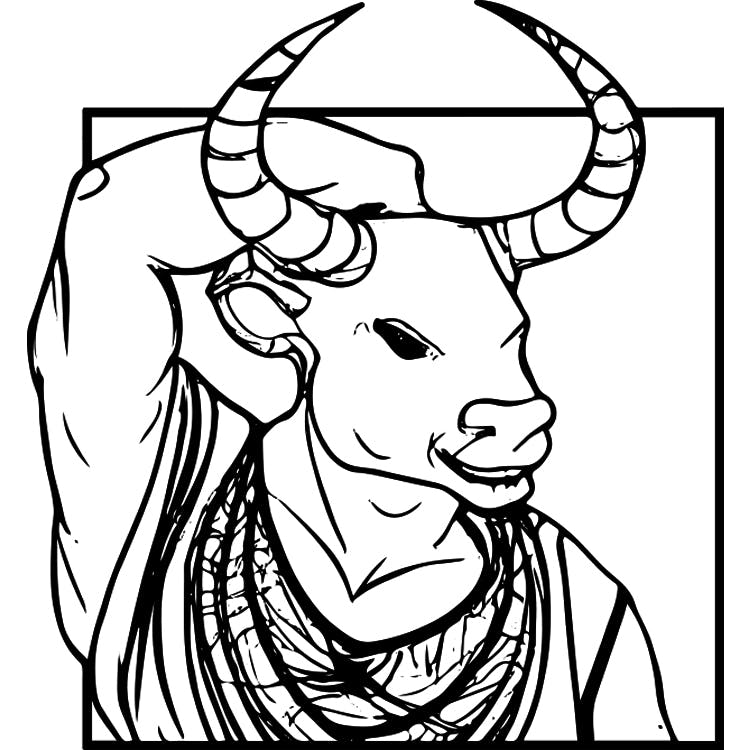 Tattoo Designs For Women - Bull Going Strong 11