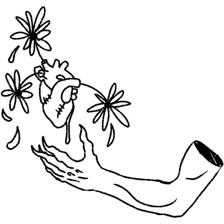 Hand Tattoo Design - Blossoming Stitches 13