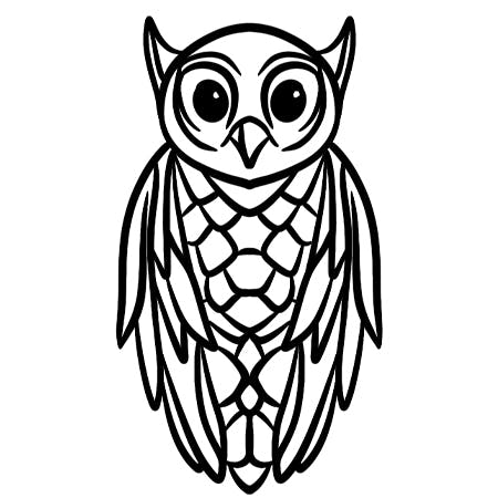 Simple Tattoo Ideas - Baby Owl Sparkle 17