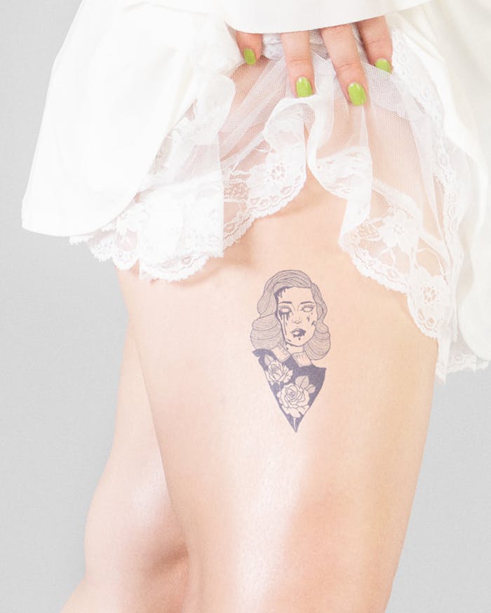 Easy Tattoo Designs - Death Becomes Her 5