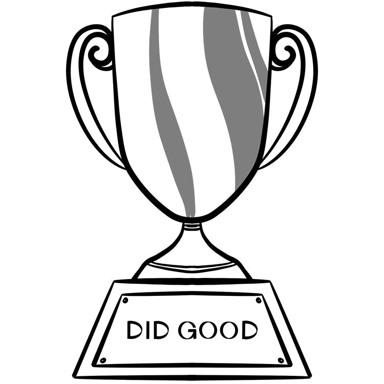 Easy Tattoos Ideas - Did Good Trophy 1