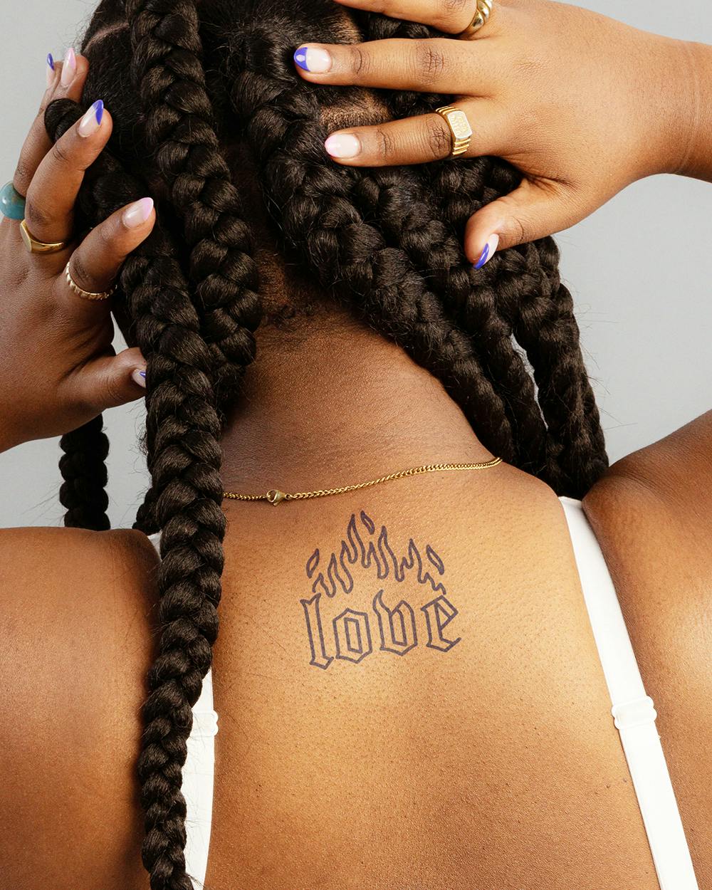 Tattoo Ideas for Guys - Burning Love 17