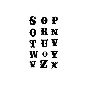 15 Letters DC-SHY-BB145