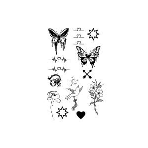 Butterfly, Scorpion, Love, Bird