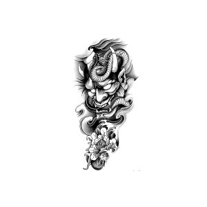 Japanese Style Ghost Head Biting Snake Flower