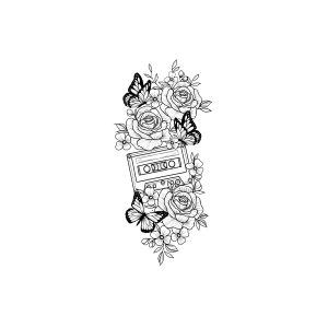 Butterfly Flower DC-SHY-JB092