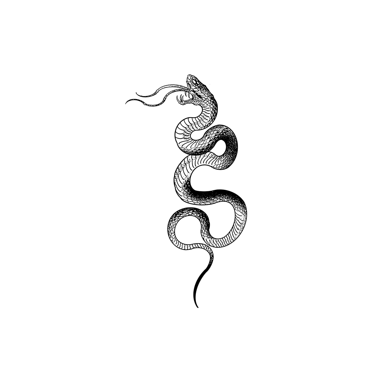 Snake Sticking Out Tongue DC-SHY-JB121
