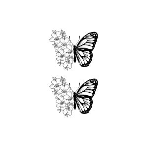 Butterfly Flower DC-SHY-JB146