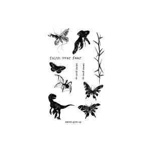 Goldfish Butterfly Spider Dinosaur