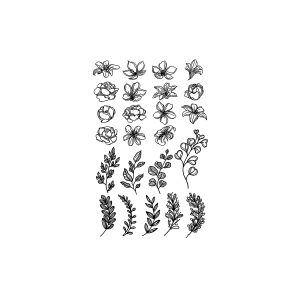 Various Flowers And Plants