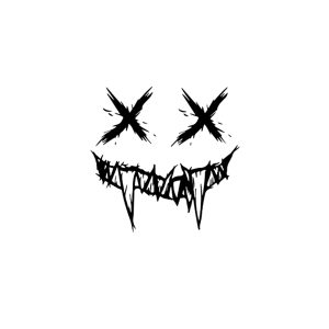 Xx A Smiling Face Showing Fangs