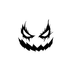 Flame Devil Smiley Face