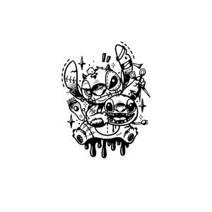 Teddy Bear Scissors Smiley Face