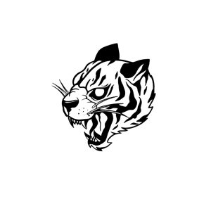 Roaring Tiger Head