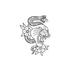 Snake Flower Lion Head