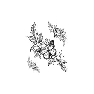 Butterfly Flower HC-BB-594