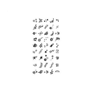 Butterfly, Leaves, Seahorse, Star, Four-Leaf Clover