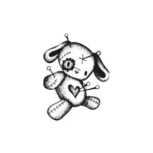 Teddy Bear Stabbed By A Needle