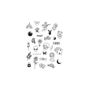 Skull 2001 Alien Lightning