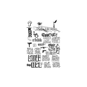 Vine Wood English Word