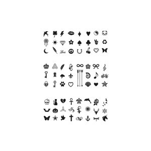 Small Symbol Crown Key Bicycle