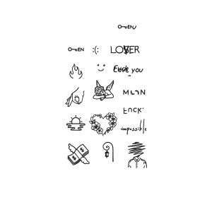 English Words Flame Angel Boy Money