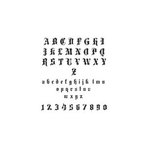Uppercase And Lowercase Letters And Numbers