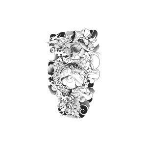 Japanese Style Wave Carp