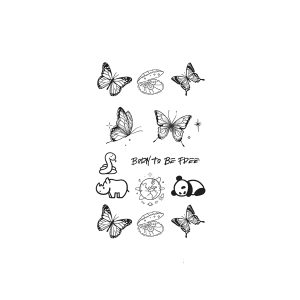 Butterfly Snake Panda Shell