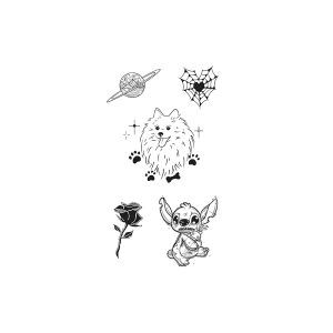 Dog Planet Spider Web Rose