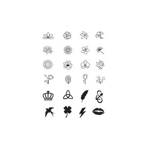 Crown Swallow Lips Four-Leaf Clover