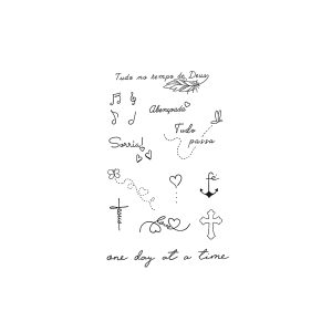 Feather Cross Anchor Butterfly