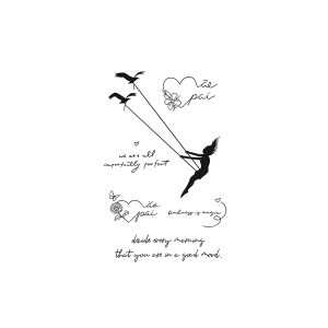 English Phrases Girl Flying Bird