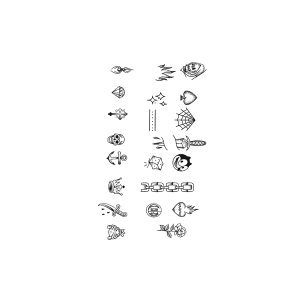 Crown Diamond Flame Flower