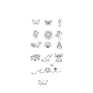 Butterfly Flame Cup Kitten