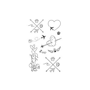 Arrow Airplane Love Balloon