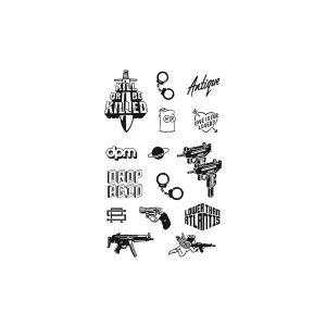 Machine Gun Pistol Lock