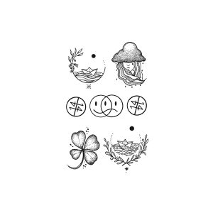 Four Leaf Clover Paper Boat