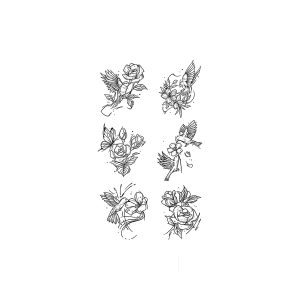 Butterfly Bird Flower