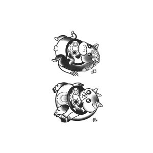 Chinese Zodiac Horse And Sheep