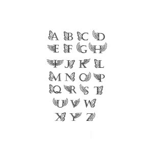 26 Uppercase Letters HC-HC-563