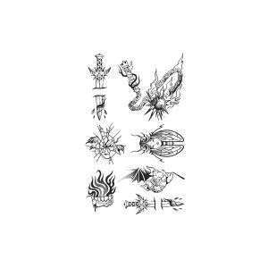 Meteor Hammer Flame Blade Cicada