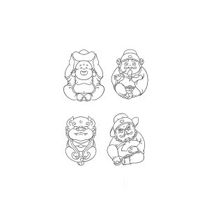Chinese Gods Fo