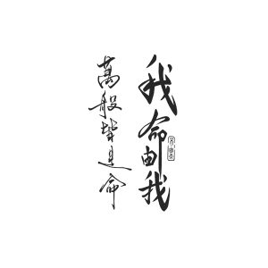 Chinese Characters Wan Ban Jie Shi Ming